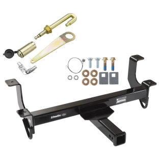 Front Mount Trailer Tow Hitch For Draw-Tite Front Mount Trailer Hitch For 09-18 Dodge Ram 1500 19-24 Ram 1500 Classic w/ J-Pin Anti-Rattle Lock