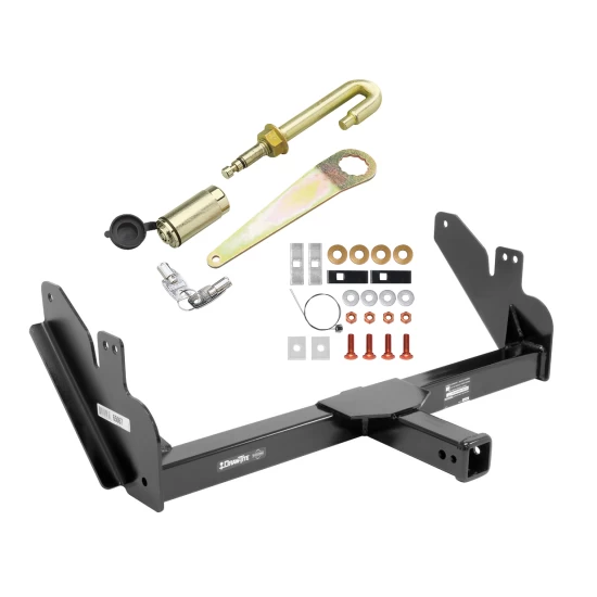Front Mount Trailer Tow Hitch For Draw-Tite Front Mount Trailer Hitch For 15-25 Ford F150 All Models w/ J-Pin Anti-Rattle Lock