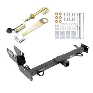 Front Mount Trailer Tow Hitch For Draw-Tite Front Mount Trailer Hitch For 05-23 Toyota Tacoma All Models w/ J-Pin Anti-Rattle Lock