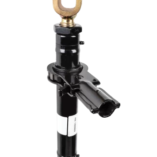 Bulldog Ratchet Jack 16K Pull, Offset 3 inches to Right Side, with Zerk Fittings