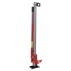 Bulldog 8K Handyman Tractor Offroad Farm Jack 42" Travel 37" Handle Easy Lift Clamp And Winch Solid Steel Construction