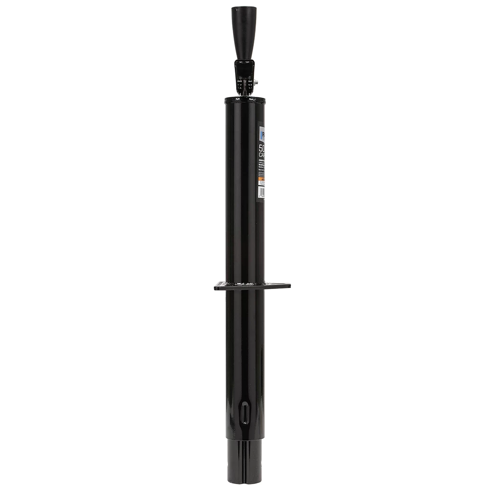 Reese 5K A-Frame Trailer Jack, Black Powdercoat, Topwind, Corrosion Resistant