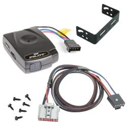 Reese Pilot Trailer Brake Control For 19-25 Chevy Silverado GMC Sierra 1500 2022 LTD Limited 20-25 3500 HD Electric Trailer Brakes Module Box Controller 1-3 Axle
