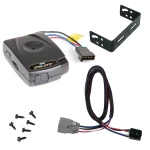 Reese Pilot Trailer Brake Control For 20-25 Jeep Gladiator 18-25 Wrangler JL Electric Trailer Brakes Module Box Controller 1-3 Axle