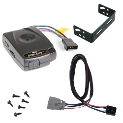 Reese Pilot Trailer Brake Control For 20-25 Jeep Gladiator 18-25 Wrangler JL Electric Trailer Brakes Module Box Controller 1-3 Axle