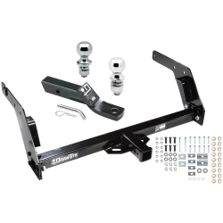 Trailer Tow Hitch For 84-95 Toyota Pickup Receiver w/ 1-7/8" and 2" Ball