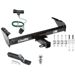 Trailer Tow Hitch For 75-84 Chevy GMC C/K 8Ft Standard or Step Bumper Complete Package w/ Wiring and 1-7/8" Ball