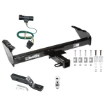 Trailer Tow Hitch For 75-84 Chevy GMC C/K 8Ft Standard or Step Bumper Complete Package w/ Wiring and 2" Ball
