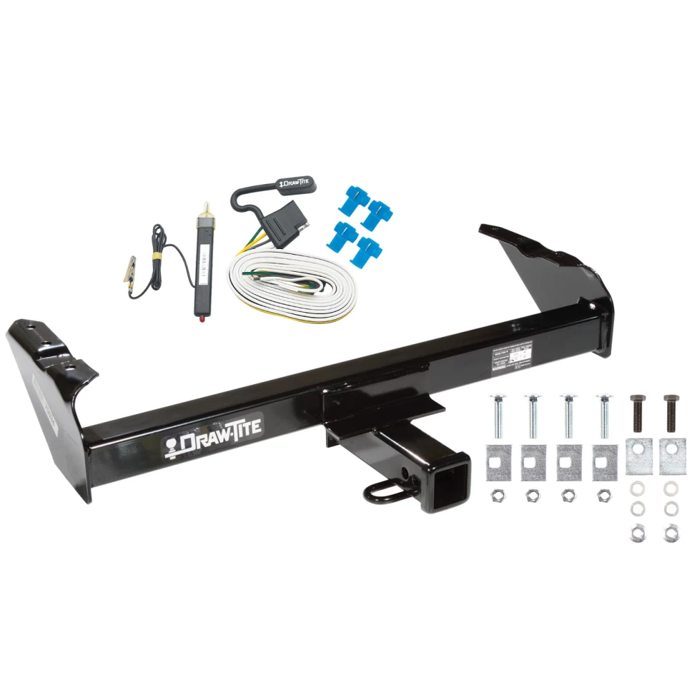 Custom Fit Trailer Hitch Wiring Harness (Requires Splicing) Installation Hardware Installation Instructions 75034 20252 Draw-Tite Trailer Tow Hitch 63-74 GMC 63-72 Chevy C/K Pickup 63-72 F100 F250 63-74 F350 Wiring Harness Kit 63 64 65 66 67 68 69 70 71 Trailer Tow Hitch For 63-74 GMC 63-72 Chevy C/K Pickup 63-72 Ford F100 F250 63-74 F350 w/ Wiring Harness Kit