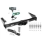 Trailer Tow Hitch For 92-00 Chevy GMC Yukon Suburban Tahoe Escalade Complete Package w/ Wiring and 1-7/8" Ball