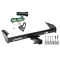 Trailer Tow Hitch For 73-96 Ford F-100 150 250 350 Bronco 68-85 Dodge D/W Series Ram Pickup w/ Wiring Harness Kit