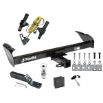 Custom Fit Trailer Hitch Wiring Harness (Plug & Play) 2" Drop Ball-Mount w/ Pin/Clip 2" Chrome Ball Security Lock Pin Rubber Hitch Plug Cover Installation Hardware Installation Instructions 75038 118317 23 63845 580407 7010 Draw-Tite Trailer Trailer Tow Hitch For 86-93 Dodge Pickup Deluxe Package Wiring 2" Ball and Lock
