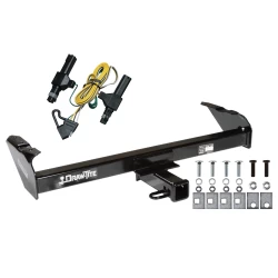 Trailer Tow Hitch For 86-93 Dodge D/W Series Ram Pickup Standard or Step Bumper w/ Wiring Harness Kit