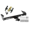 Trailer Tow Hitch For 86-93 Dodge D/W Series Ram Pickup Standard or Step Bumper w/ Wiring Harness Kit