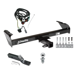 Trailer Tow Hitch For 04-04 Dodge Dakota All Models Complete Package w/ Wiring and 1-7/8" Ball