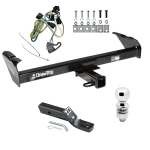 Custom Fit Trailer Hitch Wiring Harness (Plug & Play) 2" Drop Ball-Mount w/ Pin/Clip 2" Chrome Ball Installation Hardware Installation Instructions 75038 118329 23 63845 Draw-Tite Trailer Tow Hitch 97-03 Dodge Dakota Complete Package Wiring Trailer Tow Hitch For 97-03 Dodge Dakota Complete Package w/ Wiring and 2" Ball