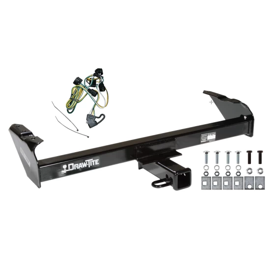 Custom Fit Trailer Hitch Wiring Harness (Plug & Play) Installation Hardware Installation Instructions 75038 118329 Draw-Tite Trailer Tow Hitch 97-03 Dodge Dakota Wiring Harness Kit 97 98 99 00 01 02 03 1997 1998 1999 2000 2001 2002 2003 Trailer Tow Hitch For 97-03 Dodge Dakota w/ Wiring Harness Kit