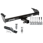 Trailer Tow Hitch For 73-96 Ford F-Series Bronco 1997 Heavy Duty 68-93 Dodge Ram 97-04 Dakota Receiver w/ 1-7/8" and 2" Ball