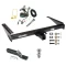 Trailer Tow Hitch For 94-98 Jeep Grand Cherokee ZJ Complete Package w/ Wiring and 1-7/8" Ball
