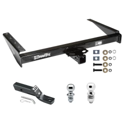 Trailer Tow Hitch For 93-98 Jeep Grand Cherokee ZJ 93 Grand Wagoneer Receiver w/ 1-7/8" and 2" Ball