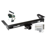 Trailer Tow Hitch For 84-90 Jeep Wagoneer 84-96 Cherokee All Models w/ Wiring Harness Kit
