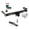 Trailer Tow Hitch For 97-01 Jeep Cherokee All Models Complete Package w/ Wiring and 2" Ball