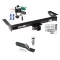 Trailer Tow Hitch For 84-90 Jeep Wagoneer 84-96 Cherokee All Models Complete Package w/ Wiring and 1-7/8" Ball