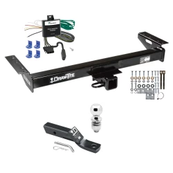 Trailer Tow Hitch For 84-90 Jeep Wagoneer 84-96 Cherokee All Models Complete Package w/ Wiring and 2" Ball