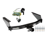 Trailer Tow Hitch For 97-03 Ford F150 2004 Heritage 97-99 F250 Light Duty w/o Factory Wiring w/ Wiring Harness Kit
