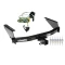 Trailer Tow Hitch For 97-03 Ford F150 2004 Heritage 97-99 F250 Light Duty w/o Factory Wiring w/ Wiring Harness Kit