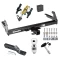 Trailer Tow Hitch For 87-94 Dodge Dakota All Models Deluxe Package Wiring 2" Ball and Lock