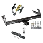 Trailer Tow Hitch For 87-94 Dodge Dakota All Models Complete Package w/ Wiring and 2" Ball