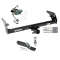Trailer Tow Hitch For 95-04 Toyota Tacoma Complete Package w/ Wiring and 2" Ball