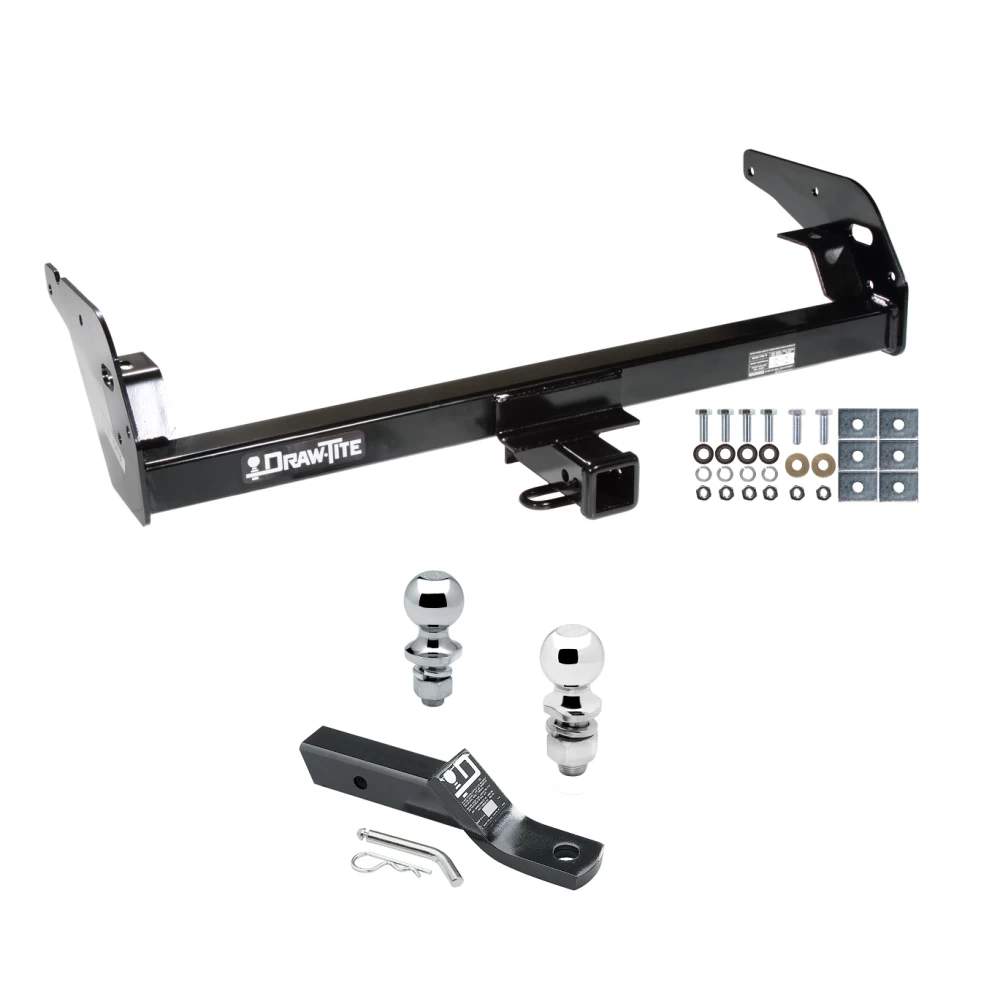Custom Fit Trailer Hitch 2" Drop Ball-Mount w/ Pin/Clip 1-7/8" and 2" Chrome Ball Installation Hardware Installation Instructions 75078 23 63845 63816 Draw-Tite Trailer Tow Hitch 95-04 Toyota Tacoma Receiver 1-7/8" and 2" Ball 95 Trailer Tow Hitch For 95-04 Toyota Tacoma Receiver w/ 1-7/8" and 2" Ball