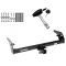 Trailer Tow Hitch For 95-04 Toyota Tacoma All Models w/ Security Lock Pin Key