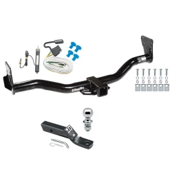 Trailer Tow Hitch For 95-05 Chevy Blazer Trailblazer GMC Jimmy Bravada Complete Package w/ Wiring and 1-7/8" Ball