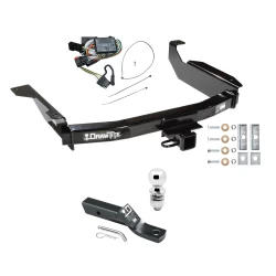 Trailer Tow Hitch For 98-03 Dodge Durango All Models Complete Package w/ Wiring and 2" Ball