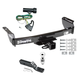 Trailer Tow Hitch For 83-92 04-11 Ford Ranger All Models Complete Package w/ Wiring and 2" Ball