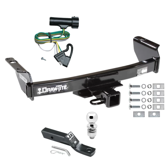 Trailer Tow Hitch For 83-92 04-11 Ford Ranger All Models Complete Package w/ Wiring and 2" Ball