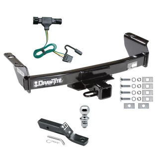 Trailer Tow Hitch For 83-92 04-11 Ford Ranger All Models Complete Package w/ Wiring and 1-7/8" Ball