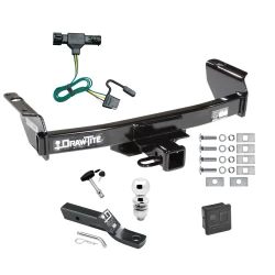 Trailer Tow Hitch For 83-92 04-11 Ford Ranger All Models Deluxe Package Wiring 2" Ball and Lock
