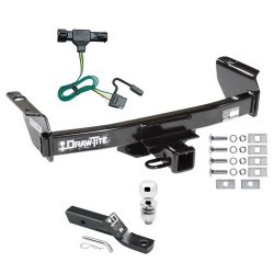 Trailer Tow Hitch For 83-92 04-11 Ford Ranger All Models Complete Package w/ Wiring and 2" Ball