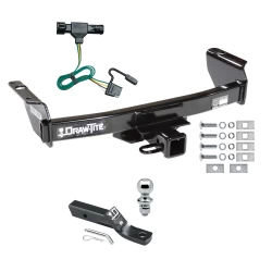 Trailer Tow Hitch For 93-99 Ford Ranger 94-09 Mazda B Series Pickup Complete Package w/ Wiring and 1-7/8" Ball