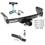 Trailer Tow Hitch For 93-99 Ford Ranger 94-09 Mazda B Series Pickup Complete Package w/ Wiring and 2" Ball