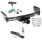 Trailer Tow Hitch For 93-99 Ford Ranger 94-09 Mazda B Series Pickup Complete Package w/ Wiring and 2" Ball