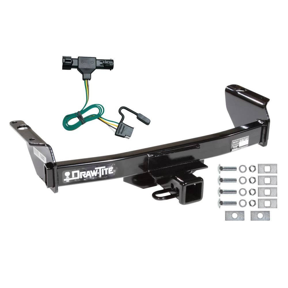 Trailer Tow Hitch For 93-99 Ford Ranger 94-09 Mazda B Series Pickup w/ Wiring Harness Kit
