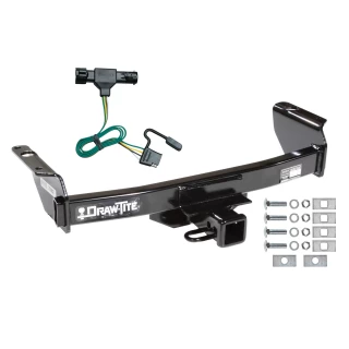 Trailer Tow Hitch For 93-99 Ford Ranger 94-09 Mazda B Series Pickup w/ Wiring Harness Kit
