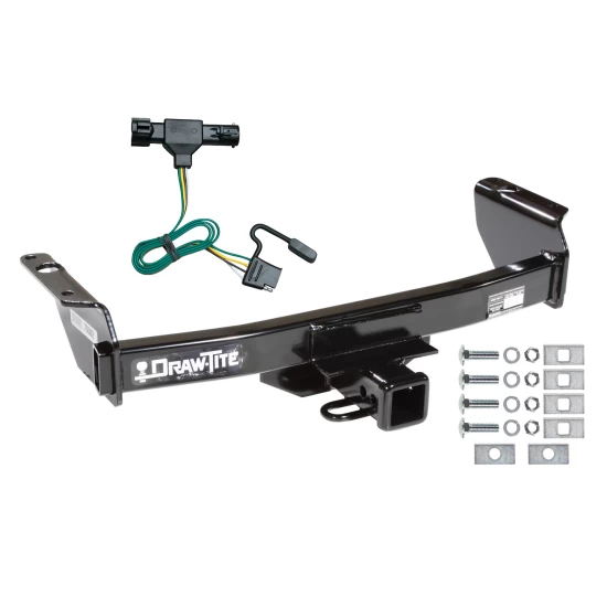 Trailer Tow Hitch For 93-99 Ford Ranger 94-09 Mazda B Series Pickup w/ Wiring Harness Kit