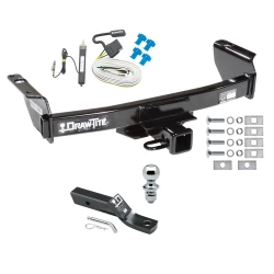 Trailer Tow Hitch For 83-92 04-11 Ford Ranger All Models Complete Package w/ Wiring and 1-7/8" Ball