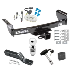 Trailer Tow Hitch For 83-92 04-11 Ford Ranger All Models Deluxe Package Wiring 2" Ball and Lock